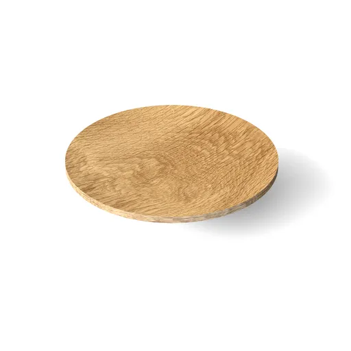 Round cabinet handles for furniture sleek design from natural oak
